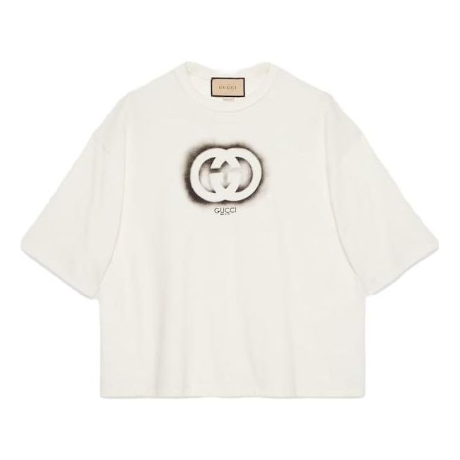 Gucci Cotton Jersey T-Shirt 'Off White' 768462-XJF66-9095