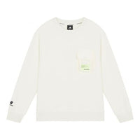 (WMNS) New Balance CNY Series 3D Pocket Sports Round Neck Sweater White Hoodie AWT21312-IV