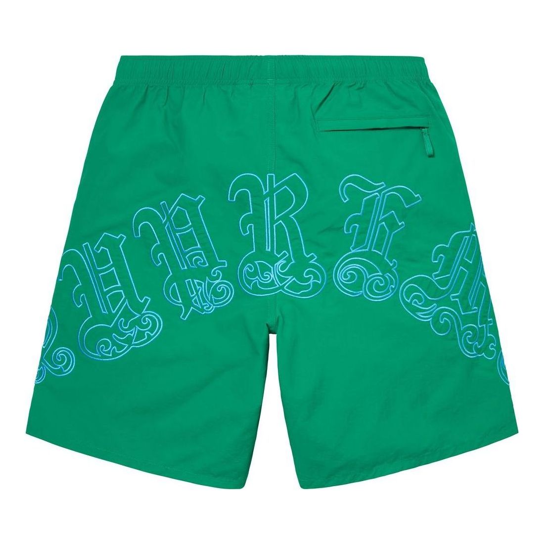 Supreme Old English Nylon Shorts 'Green Blue' SUP-SS23-241