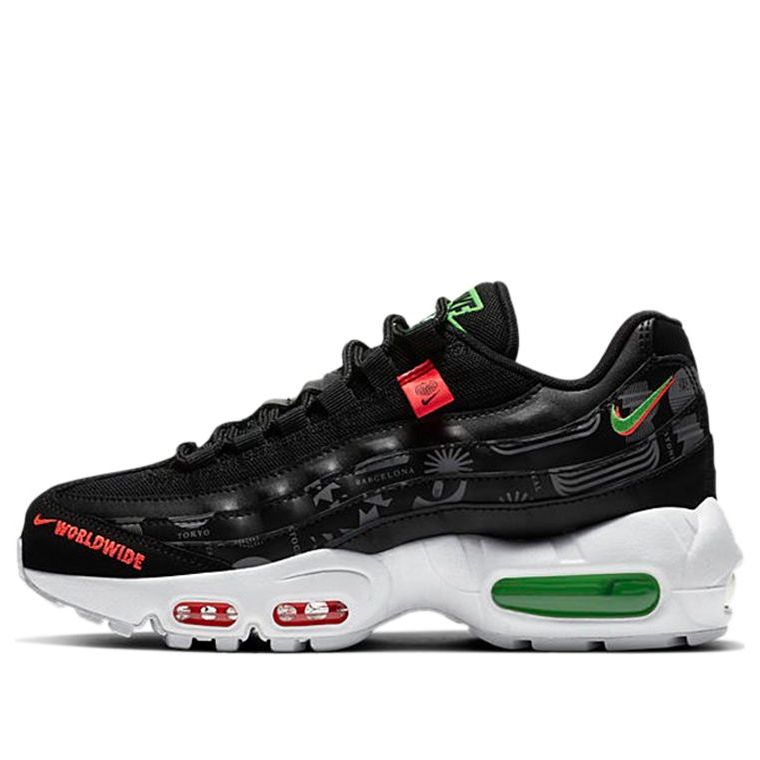 (GS) Nike Air Max 95 Recraft SE 'Worldwide - Black' CV7623-001