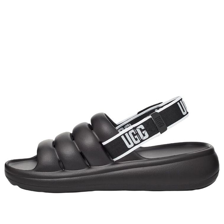UGG Sport Yeah Slide 'Black White' 1132150-BLK