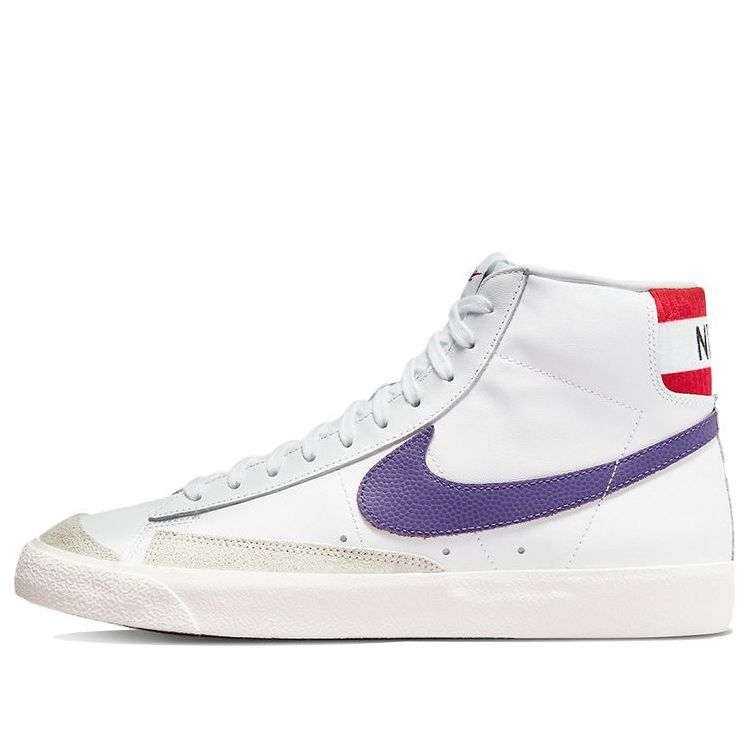 Nike Blazer Mid '77 Vintage 'Mismatched Basketball Leather Swooshes White' DQ7777-100
