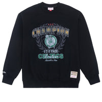 Mitchell & Ness x NBA Boston Celtics 17 Times Champion Sweatshirt 'Black' MNJYFWHD23093007