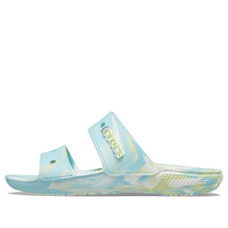 Crocs Classic Casual Fashion Unisex Blue Green Slippers 'Blue Green' 207701-4SU