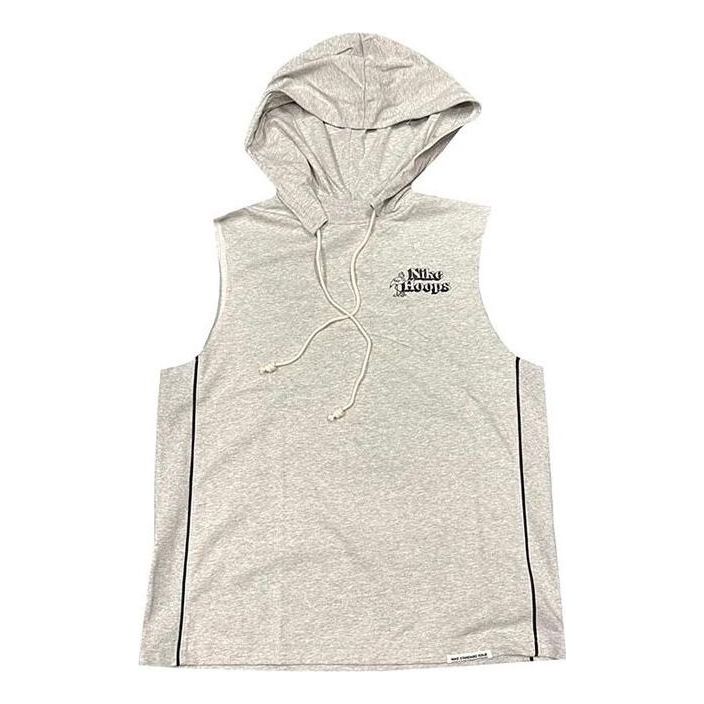 Nike Dri-FIT Standard Issue Casual Solid hooded Top Asia Sizing 'Grey' DH7442-050
