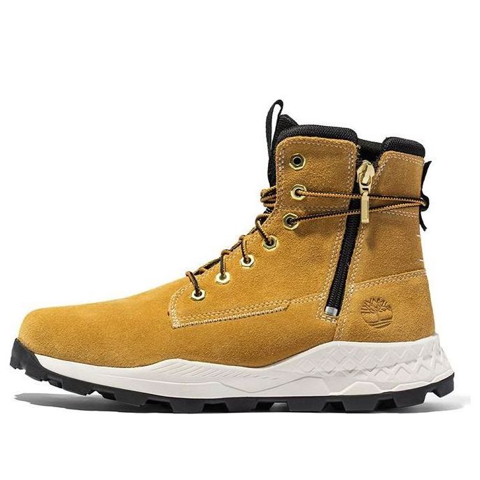 Timberland Brooklyn Side Zip Boot 'Wheat Nubuck with Camo' A5YV7231