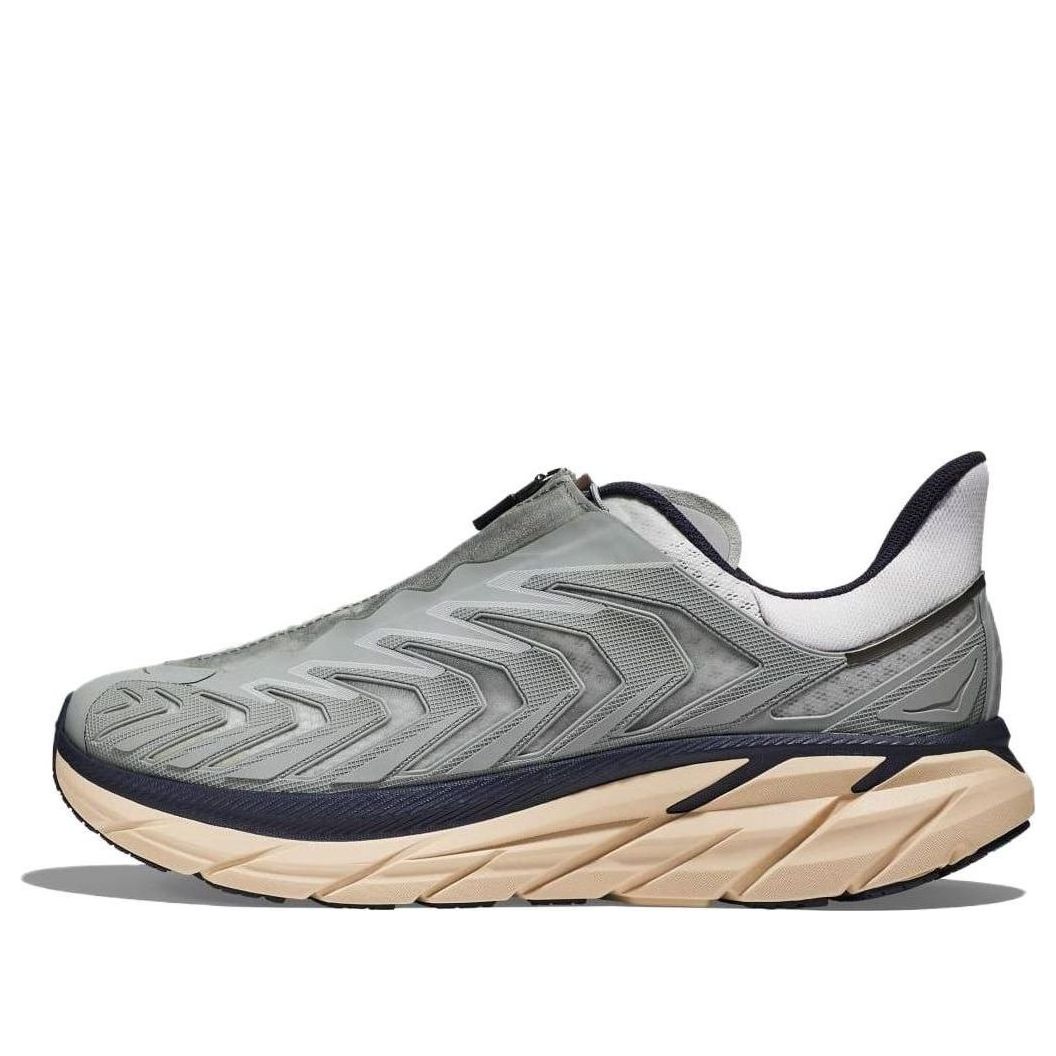 HOKA ONE ONE Project Clifton Knitted Running 'Grey Beige' 1127924-LSSD