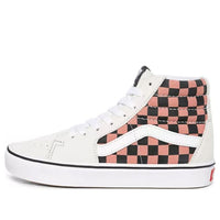 Vans Mixed Media Comfycush SK8-HI Mixed Media White/Pink VN0A3WMB1PC