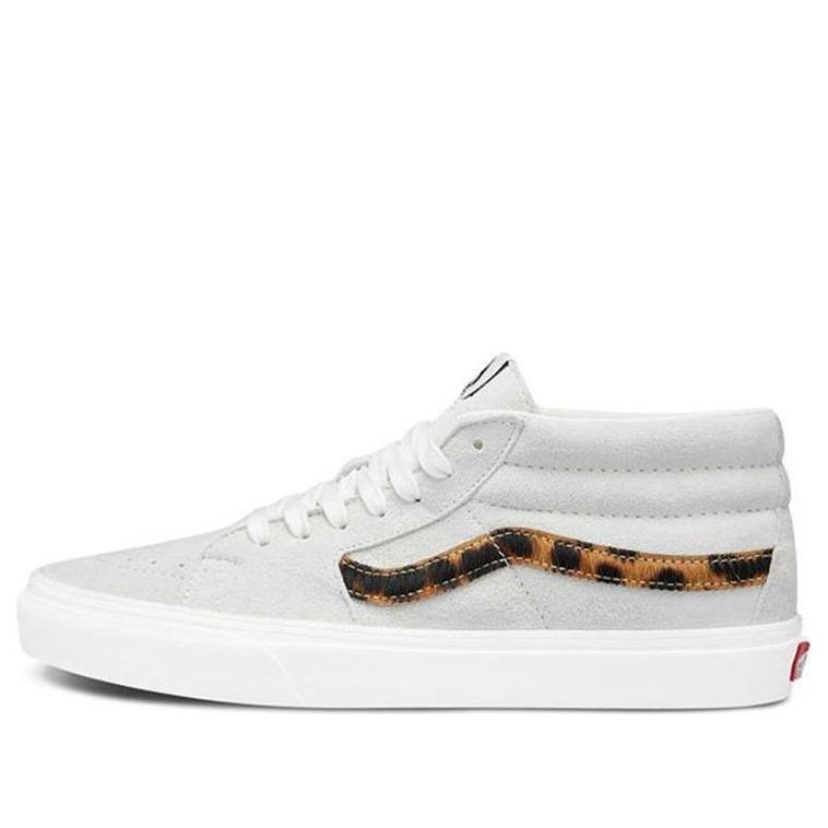 Vans Sk8-Mid Retro Mid-Top Casual Canvas Shoes Unisex White VN0A3WM3033