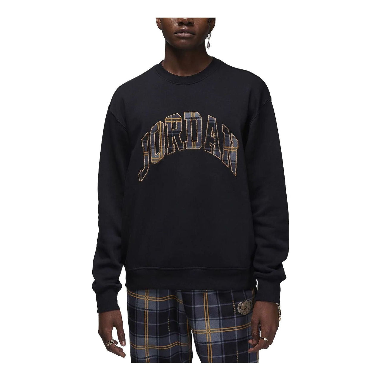 Air Jordan Essential Holiday Fleece Sweatshirt 'Black' DV1574-011