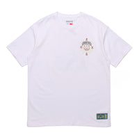 Li-Ning BADFIVE Basketball Series Printing Sports Short Sleeve 'White' AHSQ803-3