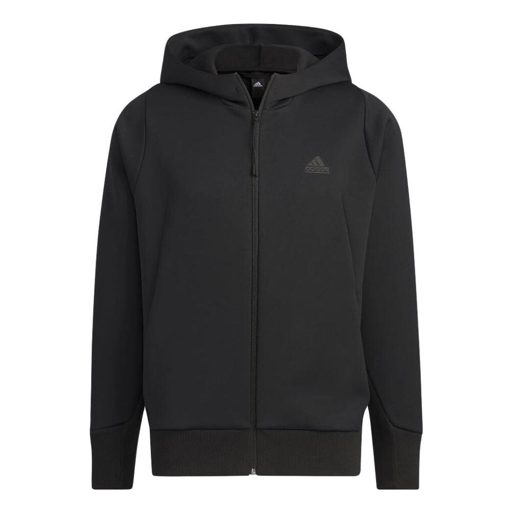 adidas Sportswear Z.N.E. Fleece Jackets 'Black' IQ1377