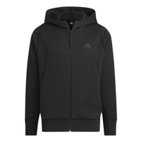 adidas Sportswear Z.N.E. Fleece Jackets 'Black' IQ1377