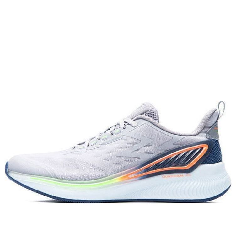 361 Degrees QU!K LITE Lightweight Breathable Running Shoes 'Grey White' 572032218-2