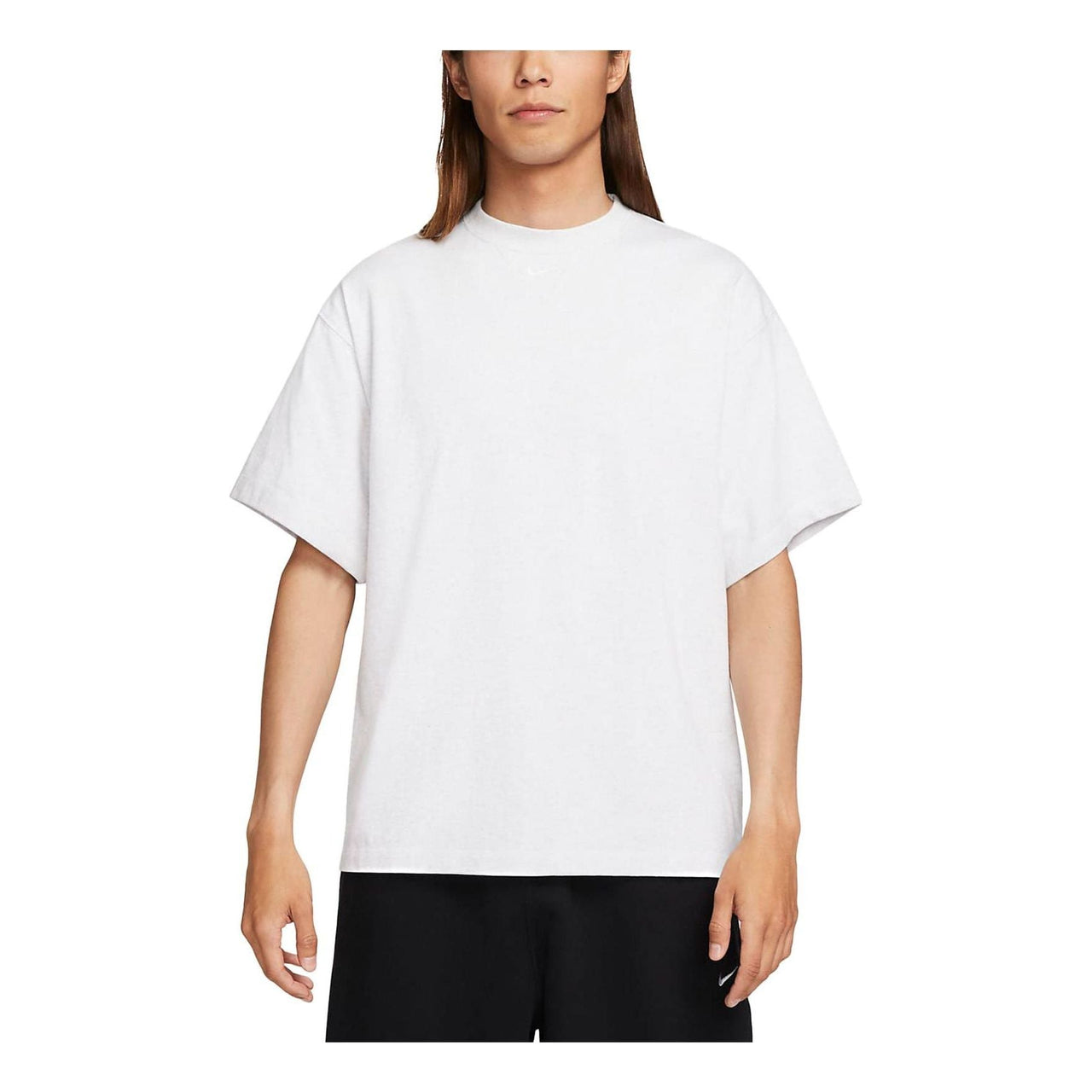Nike Solo Swoosh Short-Sleeve Heavyweight Top 'White' FB7866-051