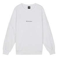 New Balance Long Sleeve Heathertech Tee Men's White AMT03332-MUN