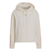 (WMNS) adidas Relaxed 3-Stripes Hoodie 'Beige' H10238