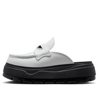 (WMNS) Air Jordan Mule 'Summit White Black Metallic Silver' HJ4292-100