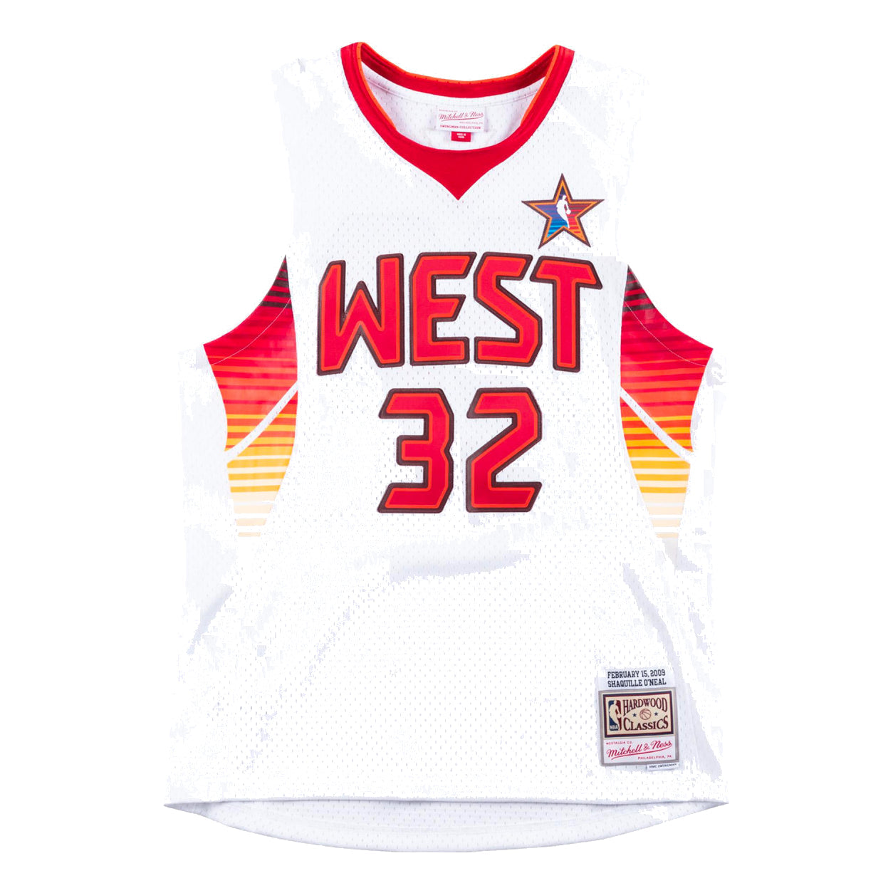 Mitchell & Ness NBA All-star 2009 Swingman Jersey 'Shaquille O'Neal 32' SMJYEL18015-ASWWHITSON09