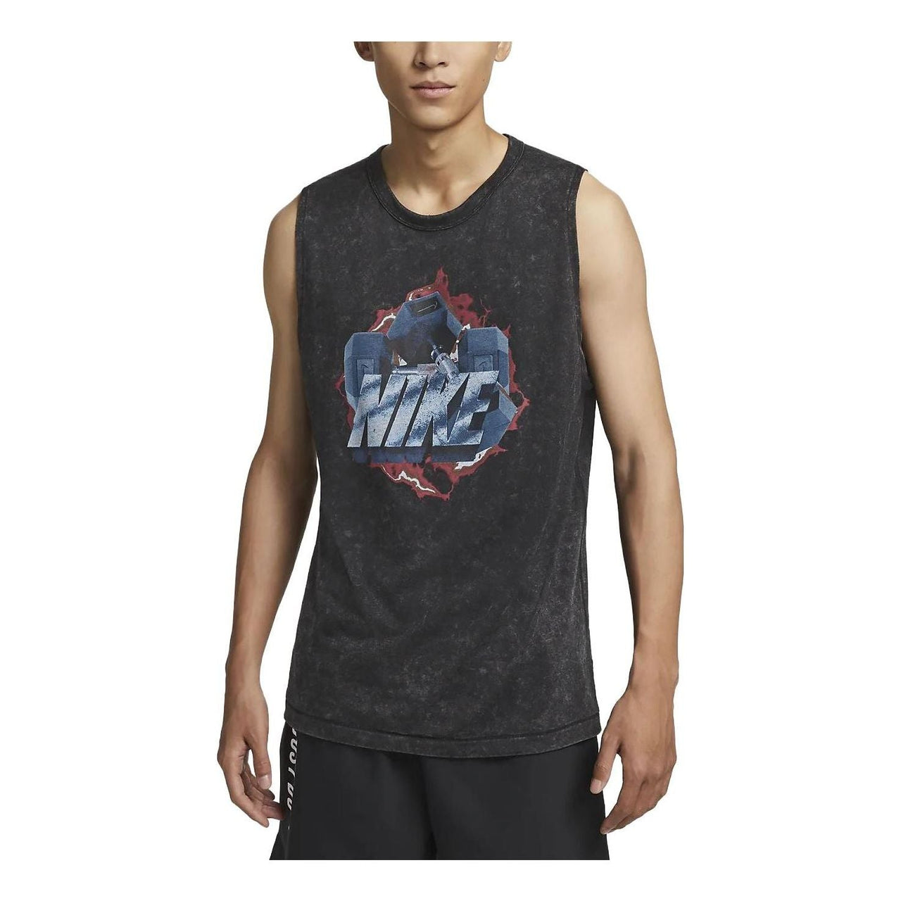 Nike Dri-FIT Training Gym Tank Top 'Black' DX0909-010
