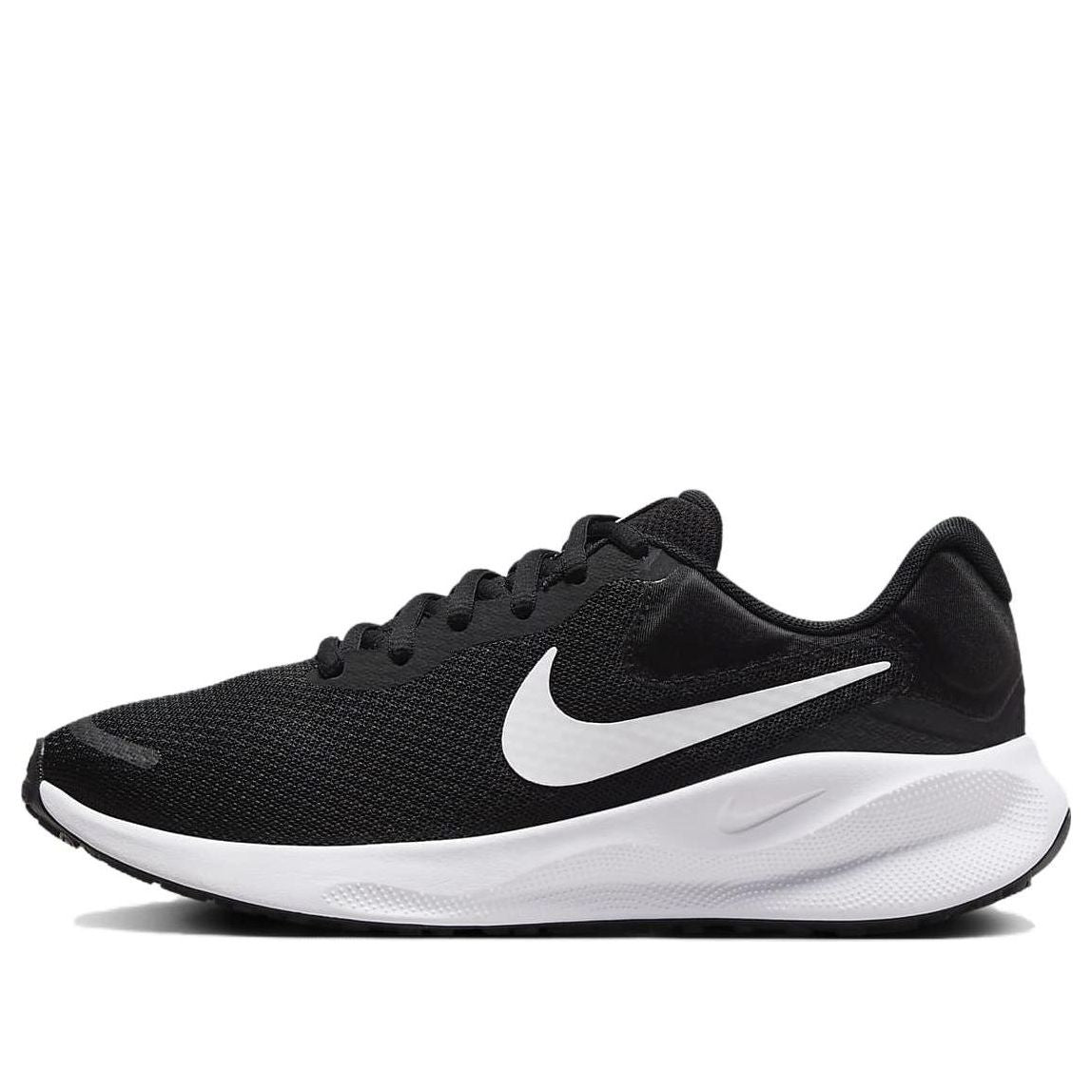 (WMNS) Nike Revolution 7 Road Running Shoes 'Black White'  FB2208-003