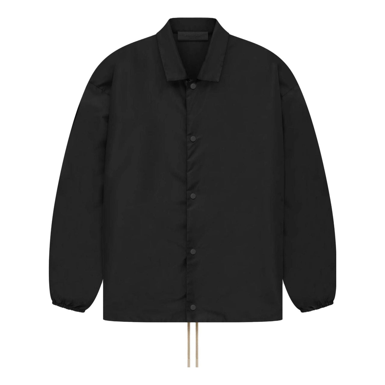 Fear of God Essentials The Black Collection Coaches Jacket 'Jet Black' 202SP232010F