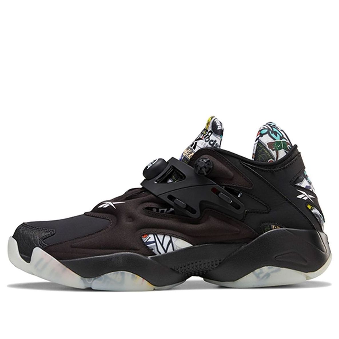 Reebok Pump Court 'Sticker City - Black' FW7827