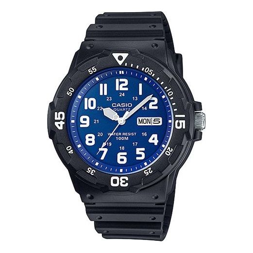 CASIO DIVER LOOK Series Water Proof Waterproof Blue Analog MRW-200H-2B2