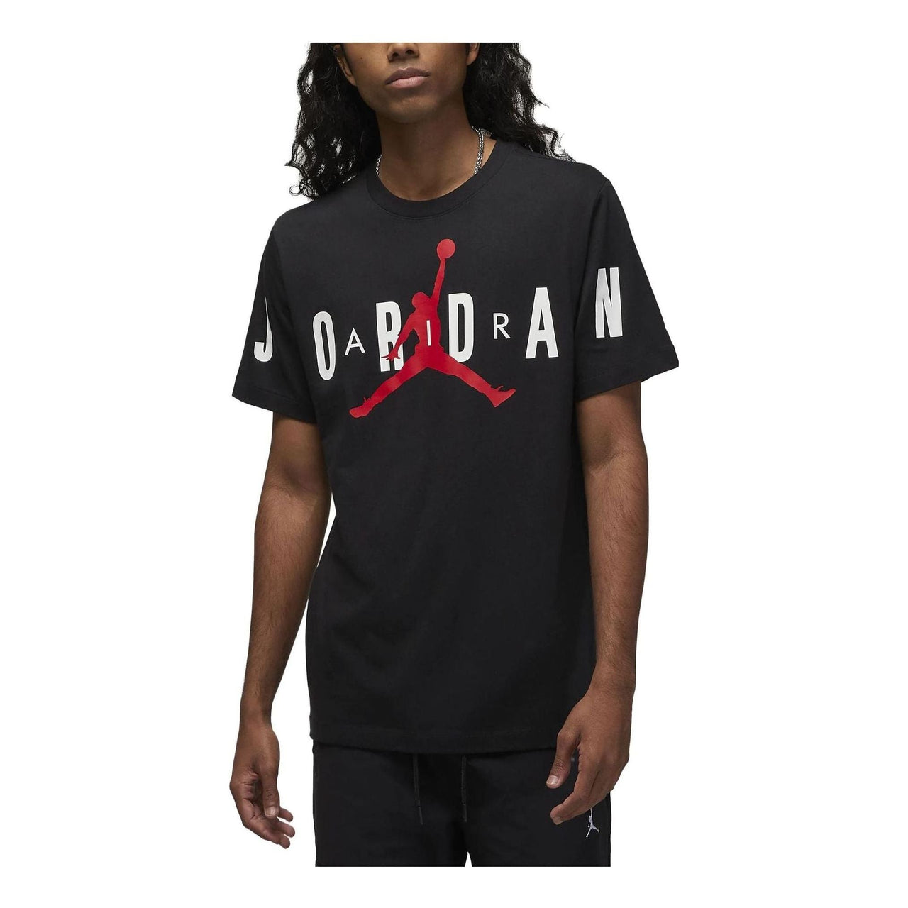 Air Jordan Air Stretch T-Shirt 'Black White' DV1445-010