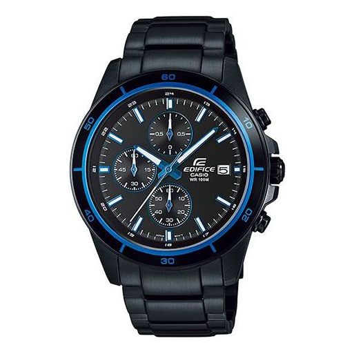 CASIO Quartz Waterproof EDIFICE Mens BlueBlack Analog EFR-526BK-1A2