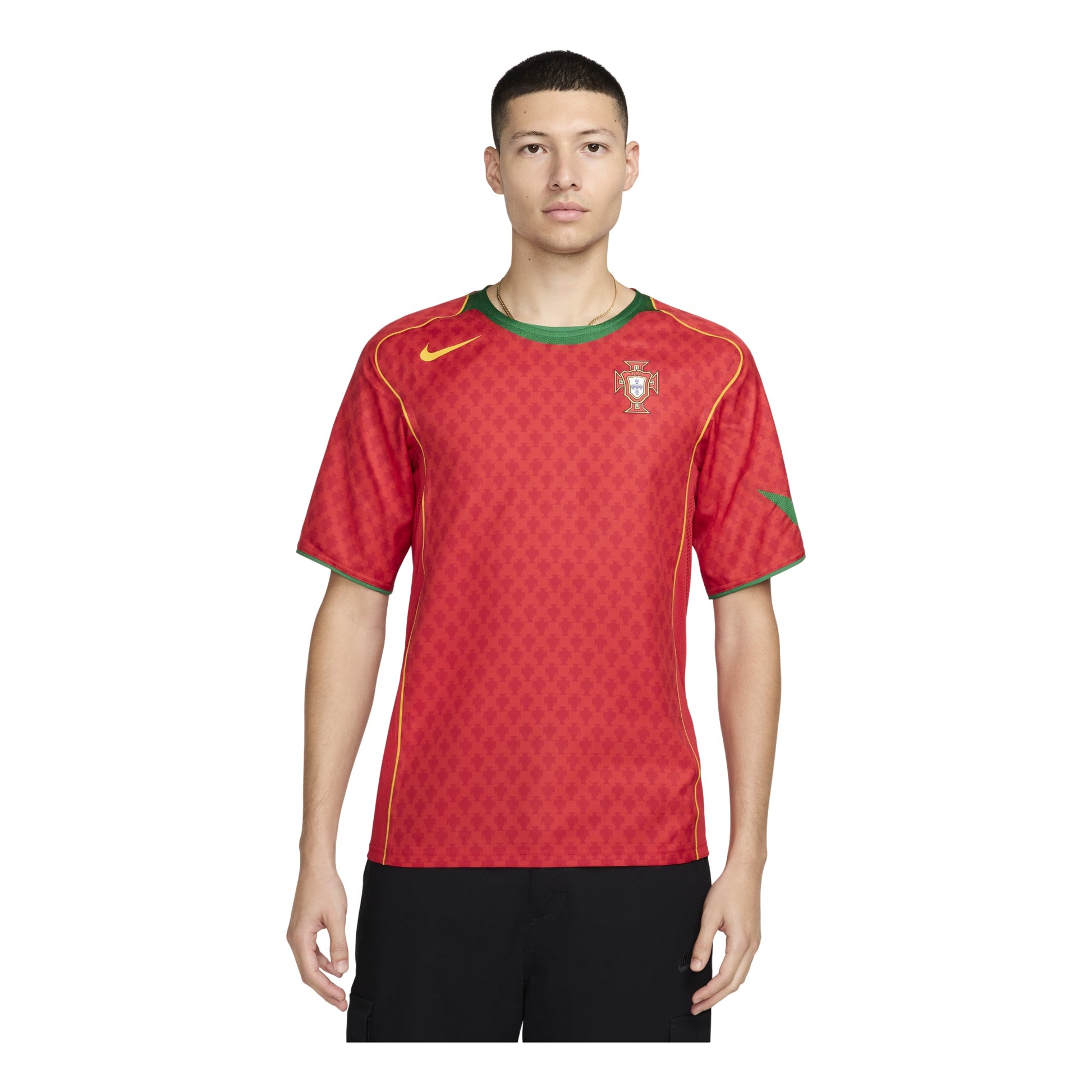 Nike Portugal 2004 Reissue Replica Jersey 'Sport Red Green Yellow' HF6851-614