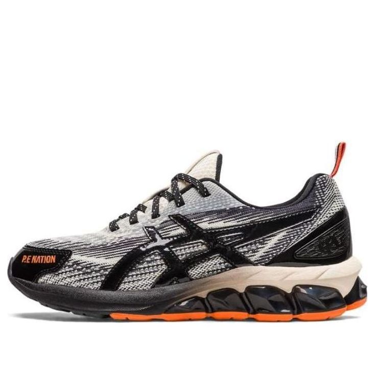 (WMNS) ASICS P.E Nation x Gel Quantum 180 7 'Ivory Black' 1202A433-750