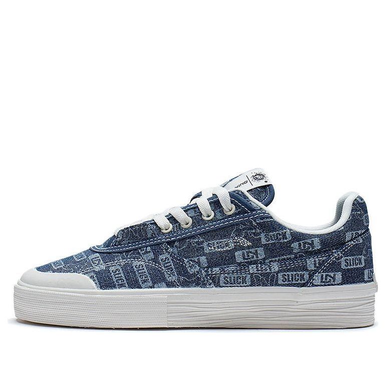 (WMNS) Li-Ning Wave Pro Low x OG_Slick 50/50 'Denim Blue' AECS024-2
