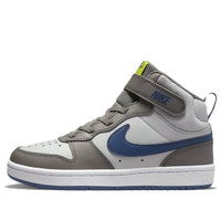 (PS) Nike Court Borough Mid 2 'Grey Fog Mystic Navy' CD7783-007