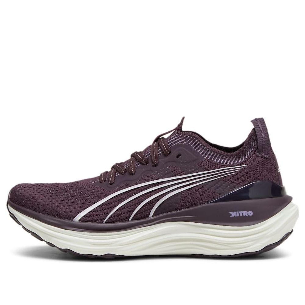 (WMNS) PUMA ForeverRun NITRO Knit 'Midnight Plum Vapor Grey' 379140-10