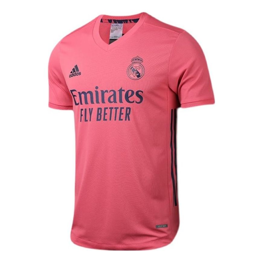adidas Real Madrid Away Authentic Heat.Rdy Shirt 20/21 Jersey 'Pink' GI6462