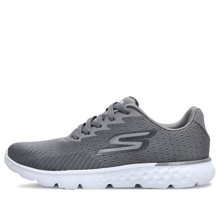 (WMNS) Skechers Go Run 400 Sole Sports Shoes Grey/White 14804-GRY