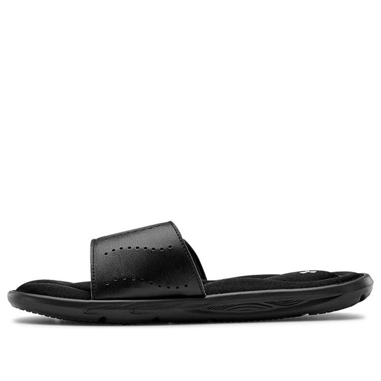 (WMNS) Under Armour Ignite 9 Slide 'Black' 3022717-001