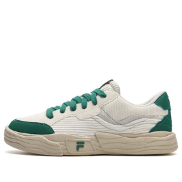 FILA FUSION Pop II Skate Shoes 'White Green' T12M342203FGS