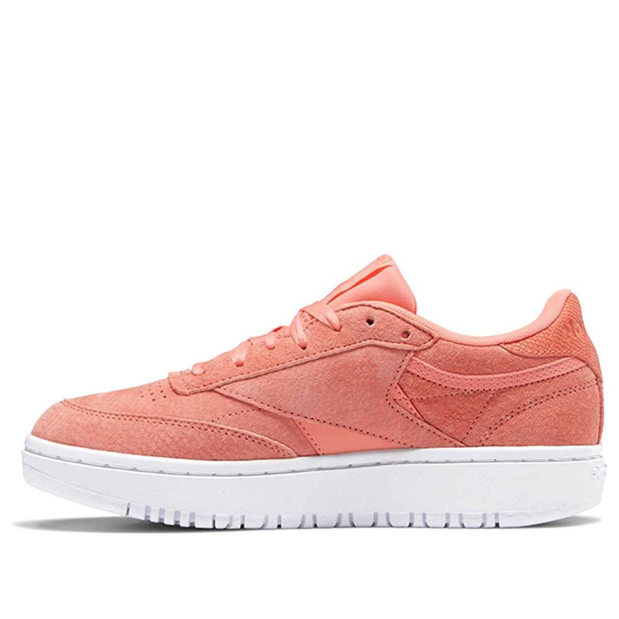 (WMNS) Reebok Club C Double 'Twisted Coral' FZ0848