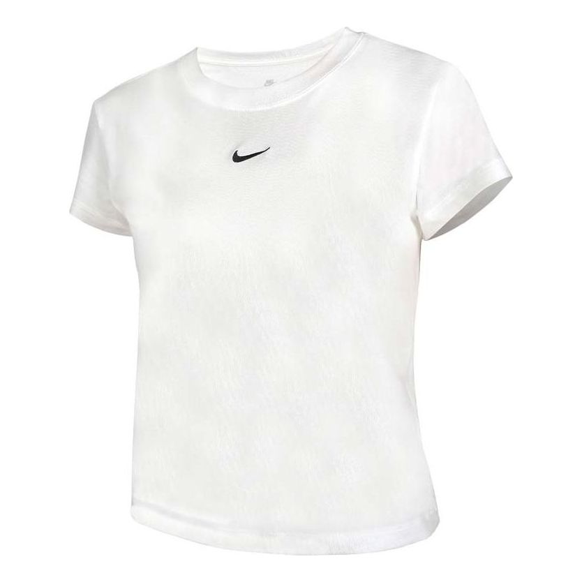 (WMNS) Nike Sportswear Chill Knit T-Shirt 'White' FV5509-100