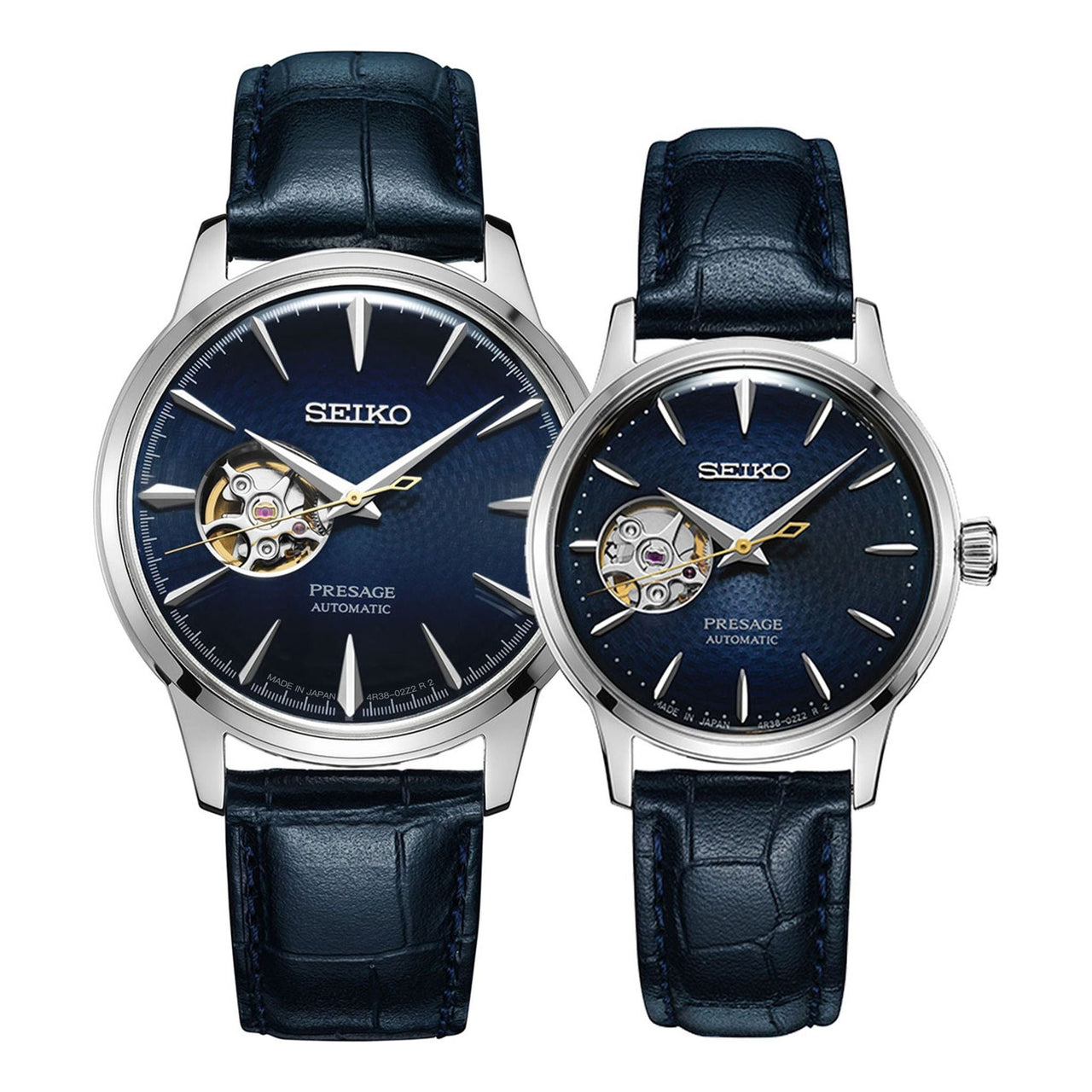 SEIKO Japan Watch Navy Blue SSA405J1+SSA785J1