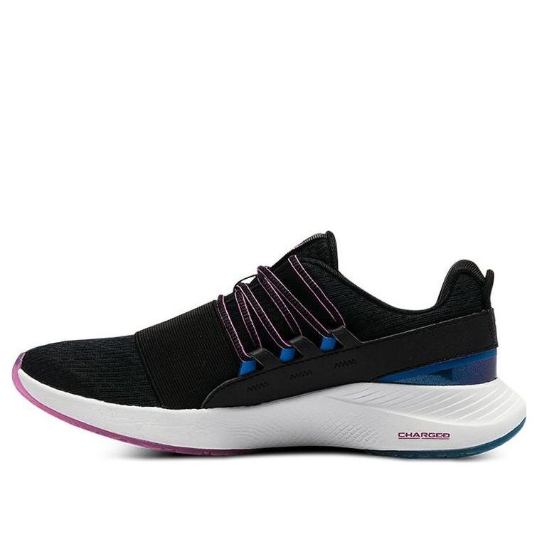 (WMNS) Under Armour Charged Breathe Color Shift Sports Shoes Black 3023658-001