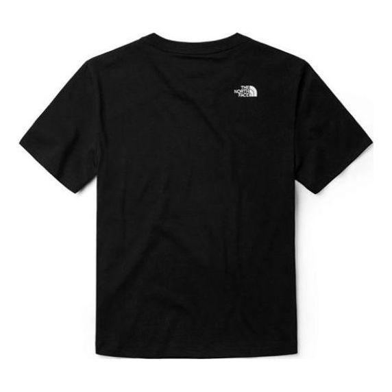 THE NORTH FACE Heritage Series Outdoor hygroscopic Sweat-Wicking Short Sleeve Version Black NF0A46GFJK3