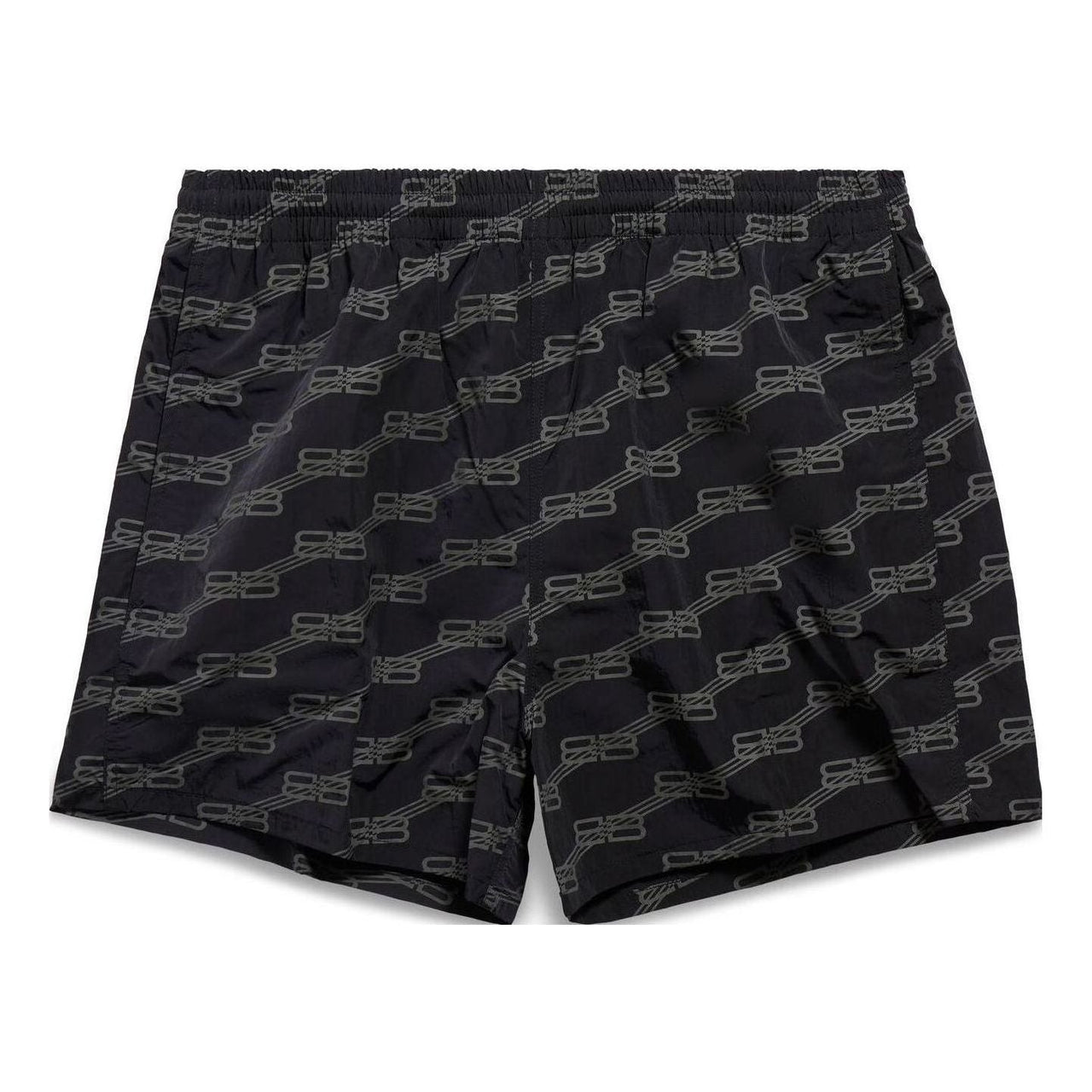Balenciaga SS23 Logo Swimwear Shorts 'Black' 6983194C0B21062