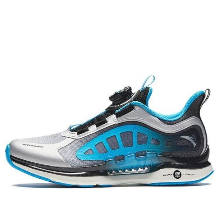 (GS) ANTA Running Series Sneakers 'White Blue Black' A312425577-3