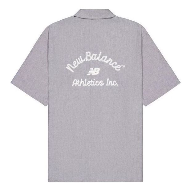 New Balance Athletics Sports Club Shirt 'Grey' NAE22161-CHL