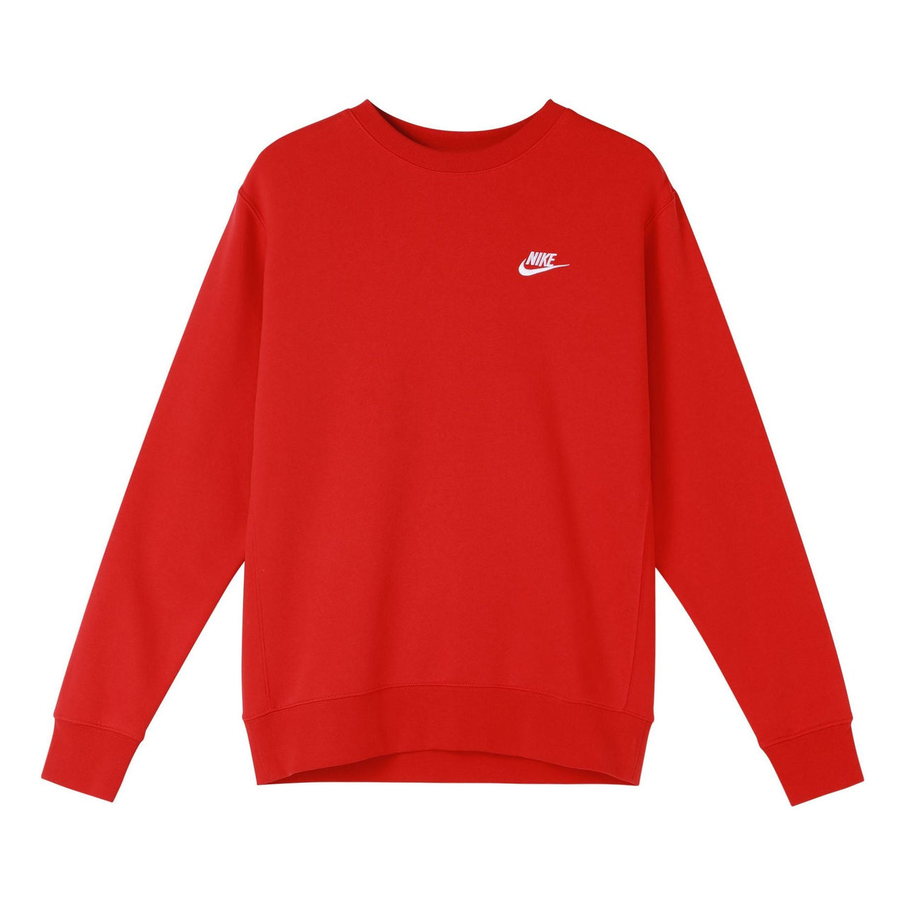 Nike Sportswear Casual Sports Round Neck Pullover Red Orange BV2663-657