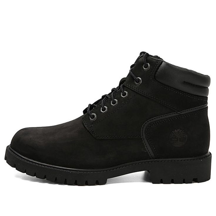 Timberland Heritage Casual Walking Wide-Fit Boots 'Black Nubuck ' A1J3W