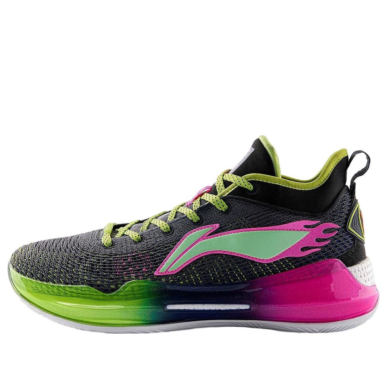 Li-Ning Yushuai 13 Low 'Black Green Purple' ABAQ013-16